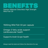 SWISSE斯維詩深海魚油omega3女生成人中老年400粒 - HALOHK